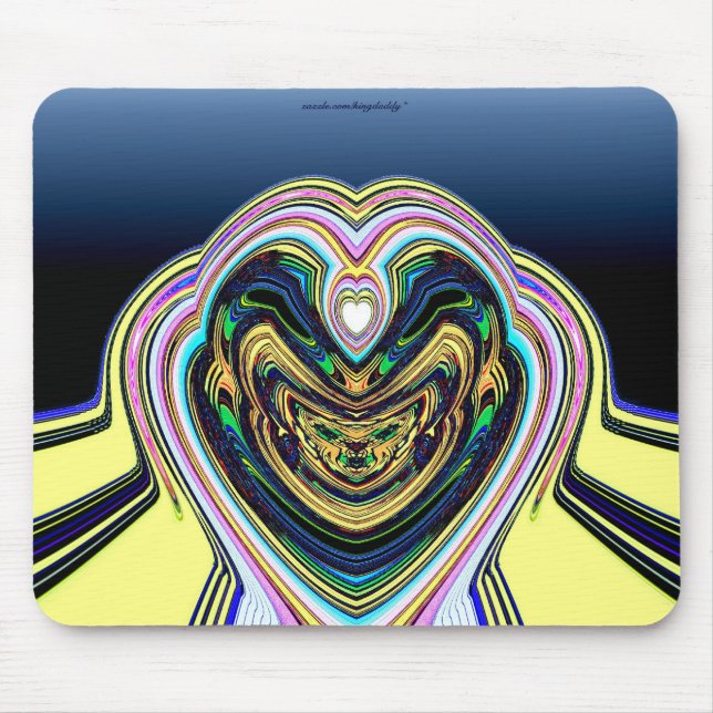 Raum-Katze Mousepad (Vorne)