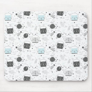 Raum-Katzen-Aqua-Mausunterlage Mousepad