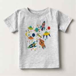Raum-Kinder Baby T-shirt