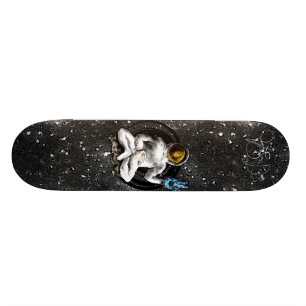"Raum-Mann-Meditations-" Plattform Skateboard
