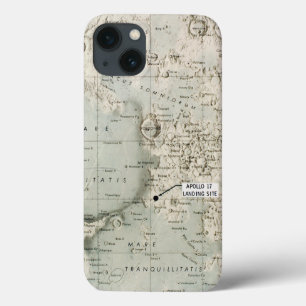 RAUM: MOND MAP, 1972 Case-Mate iPhone HÜLLE