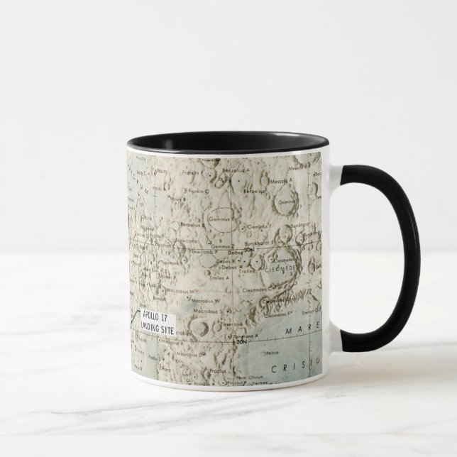 RAUM: MOND MAP, 1972 TASSE (Rechts)