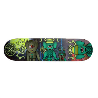 Raum-Monster-Skateboard Skateboard