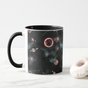 Raum-Muster Tasse