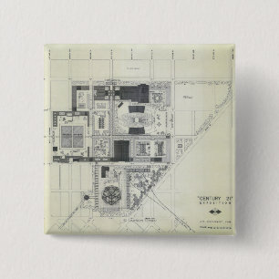 Raum-Nadel-Luftkonzept-Zeichnen Button