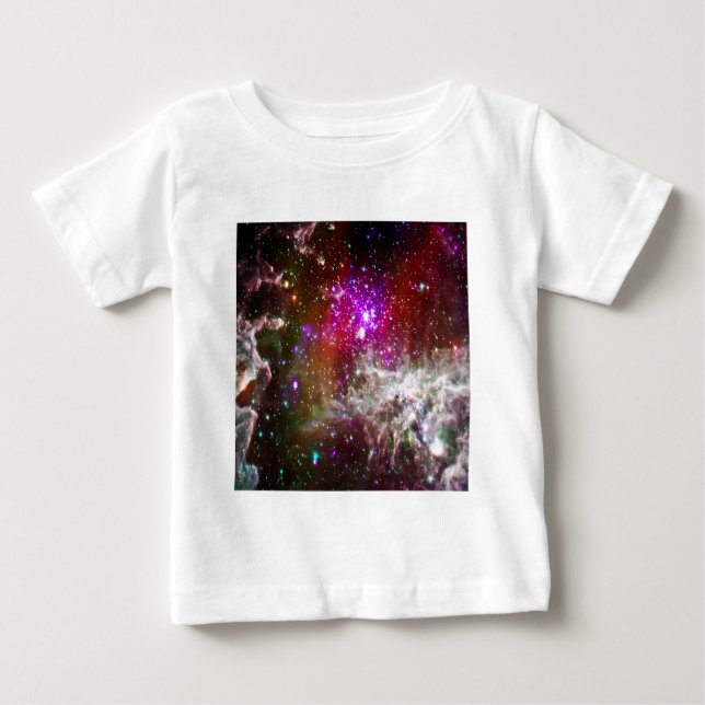 Raum - Pacman Nebula Baby T-shirt (Vorderseite)