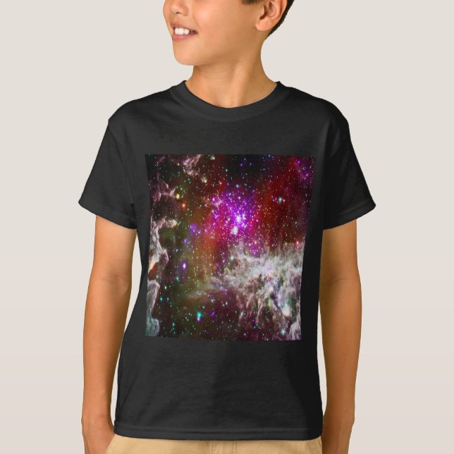 Raum - Pacman Nebula T-Shirt (Vorderseite)