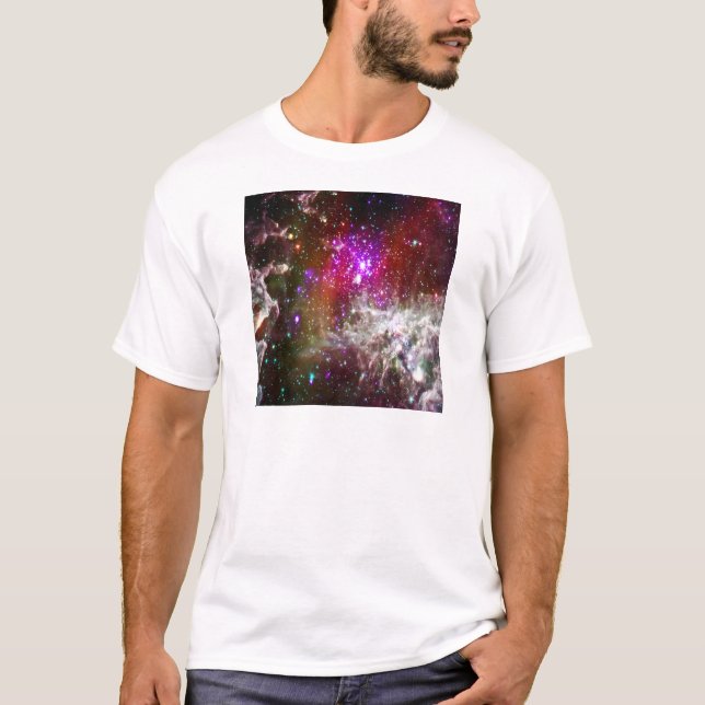 Raum - Pacman Nebula T-Shirt (Vorderseite)