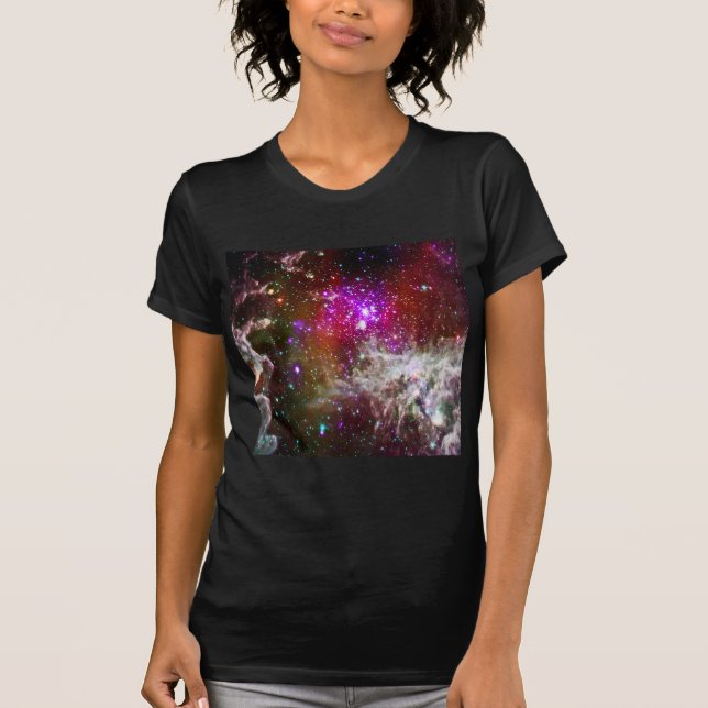Raum - Pacman Nebula T-Shirt (Vorderseite)