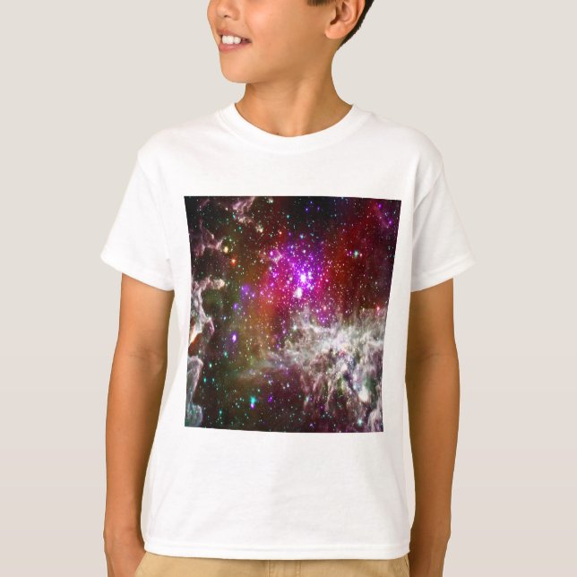 Raum - Pacman Nebula T-Shirt (Vorderseite)