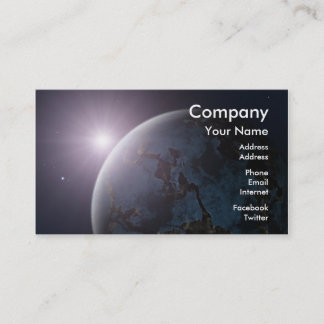 Raum-Planet Visitenkarte