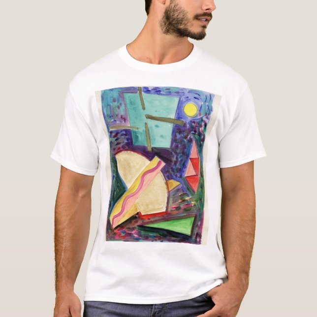 Raum-Reihe T-Shirt (Vorderseite)
