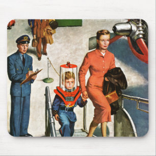 Raum-Reisender Mousepad