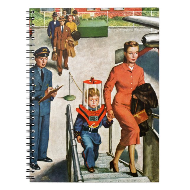 Raum-Reisender Notizblock (Vorderseite)