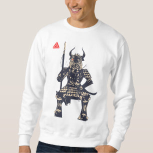 Raum-Samurai-Krieger Sweatshirt