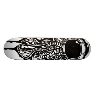 Raum-Tintenfisch Skateboard