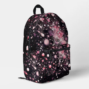 Raum und Sterne Bedruckter Rucksack