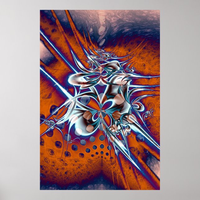 Raum und Zeit. Poster (Vorne)