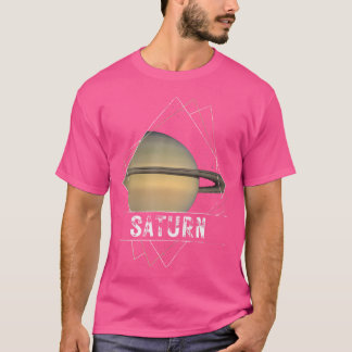 Raumastronomie des Saturn Planet Sonnensystems T-Shirt