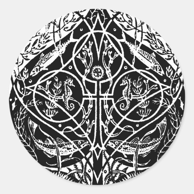 RAUMBEREICH RUNDER AUFKLEBER (Vorderseite)