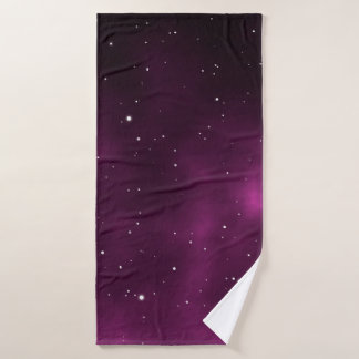 Raumbild-Illustration astronomisches Grafikdesign  Badehandtuch