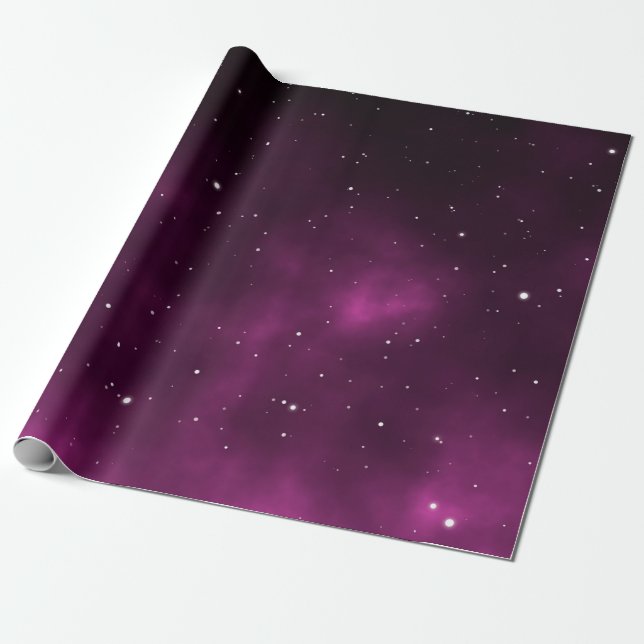 Raumbild-Illustration astronomisches Grafikdesign  Geschenkpapier (Ungerollt)