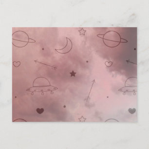 Raumdoodle Postkarte