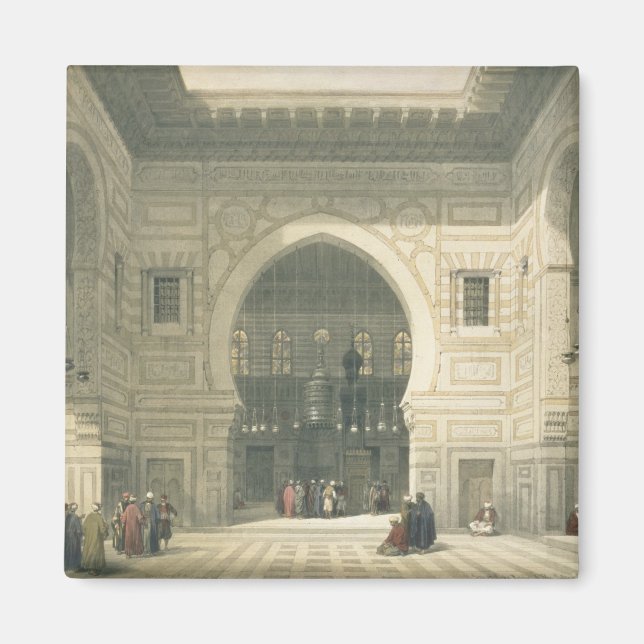 Räume der Moschee von Sultan Hasan, Kairo, für Magnet (Vorne)
