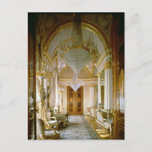 Räume der privaten Appartements Postkarte (Vorderseite)