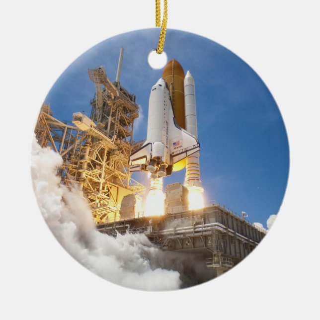 Raumfähre Atlantis, das Auftrag STS-132 startet Keramikornament (Vorne)