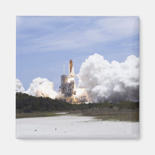 Raumfähre Atlantis hebt 27 weg Magnet