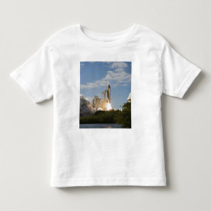 Raumfähre Atlantis hebt 7 weg Kleinkind T-shirt