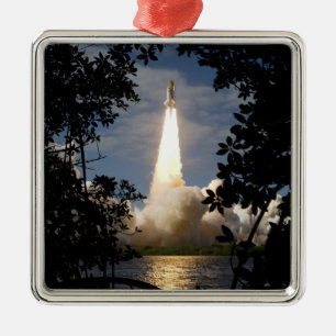 Raumfähre Atlantis hebt 9 weg Ornament Aus Metall