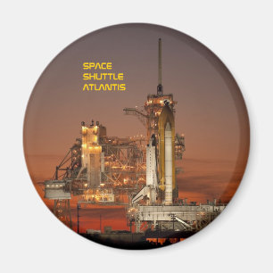 Raumfähre Atlantis Magnet