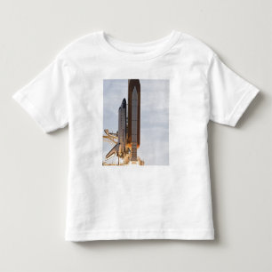 Raumfähre-Bemühung hebt 2 weg Kleinkind T-shirt