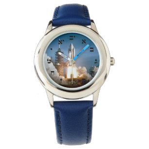 Raumfähre hebt - hebräische Nummerierung weg Armbanduhr