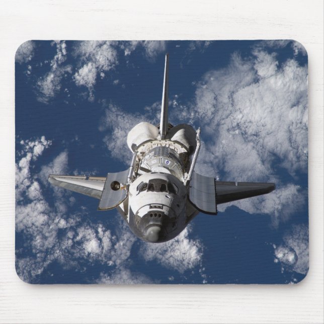 Raumfähre in umkreisender Erde Mousepad (Vorne)