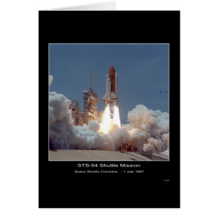 Raumfähre-Kolumbien-Start - 1. Juli 1997