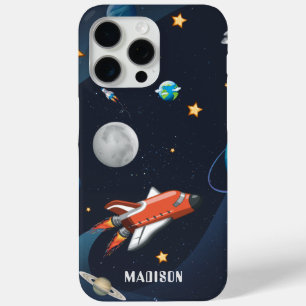 Raumfähre "Reisen mit dem Mond" - Personalisiert Case-Mate iPhone Hülle