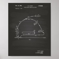 Raumfährenfahrzeug 1972 Patent - Kopfbrett