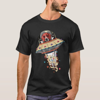 Raumfahrt Beagle Entführung Nahe Begegnung von Ufo T-Shirt
