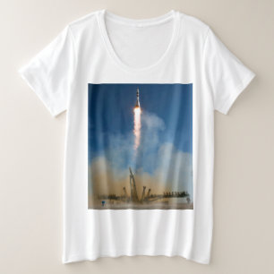 Raumfahrt Große Größe T-Shirt
