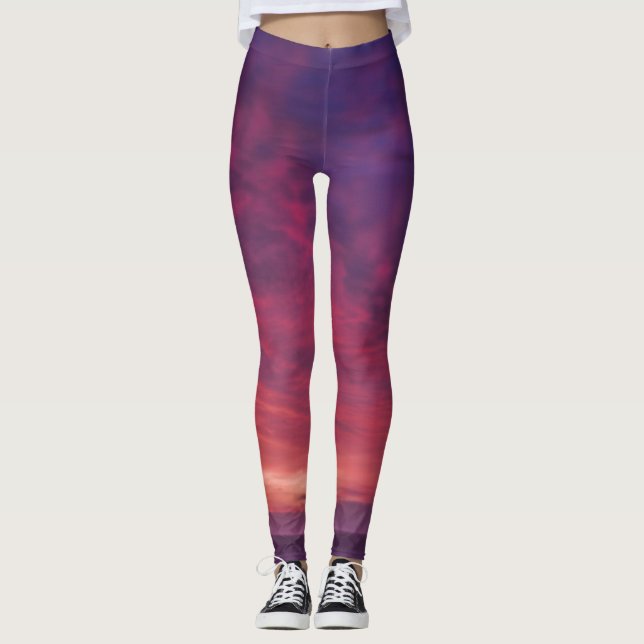 Raumfahrt Leggings (Vorderseite)