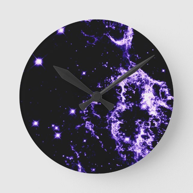 Raumfahrt Runde Wanduhr (Vorderseite)