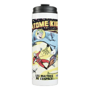 Raumfahrt - Sterne - Scifi - Astronaut - Retro Fra Thermosbecher