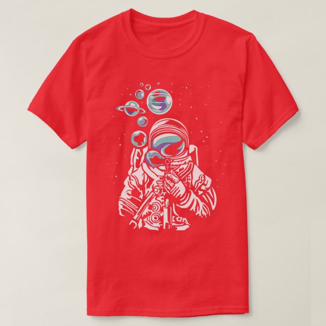 Raumfahrtastronomie T-Shirt (Design vorne)
