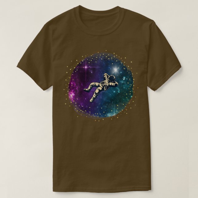 Raumfahrtdesign T-Shirt (Design vorne)