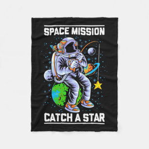 Raumfahrtmission der Astronauten Fleecedecke