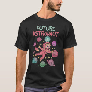 Raumfahrtplaneten der Junior Astronauten als Zukun T-Shirt
