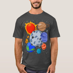 Raumfahrtwissenschaft Universe Astronautenplanets T-Shirt